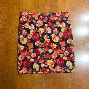 Floral Forever 21 Skirt
